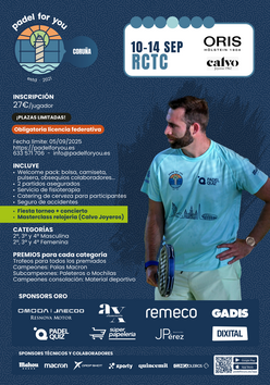 Cartel del torneo